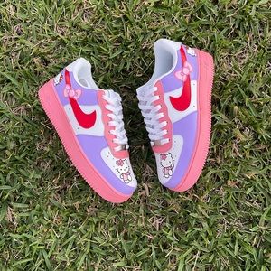 Custom Nike Air Force 1 Hello Kitty